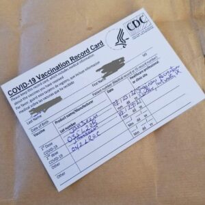 Buy Covid-19 Vaccine Record Card