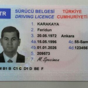 Buy Driving Licence of Turkey online