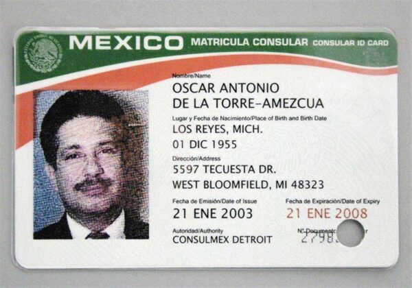 Buy ID Card of Mexico - Image 2