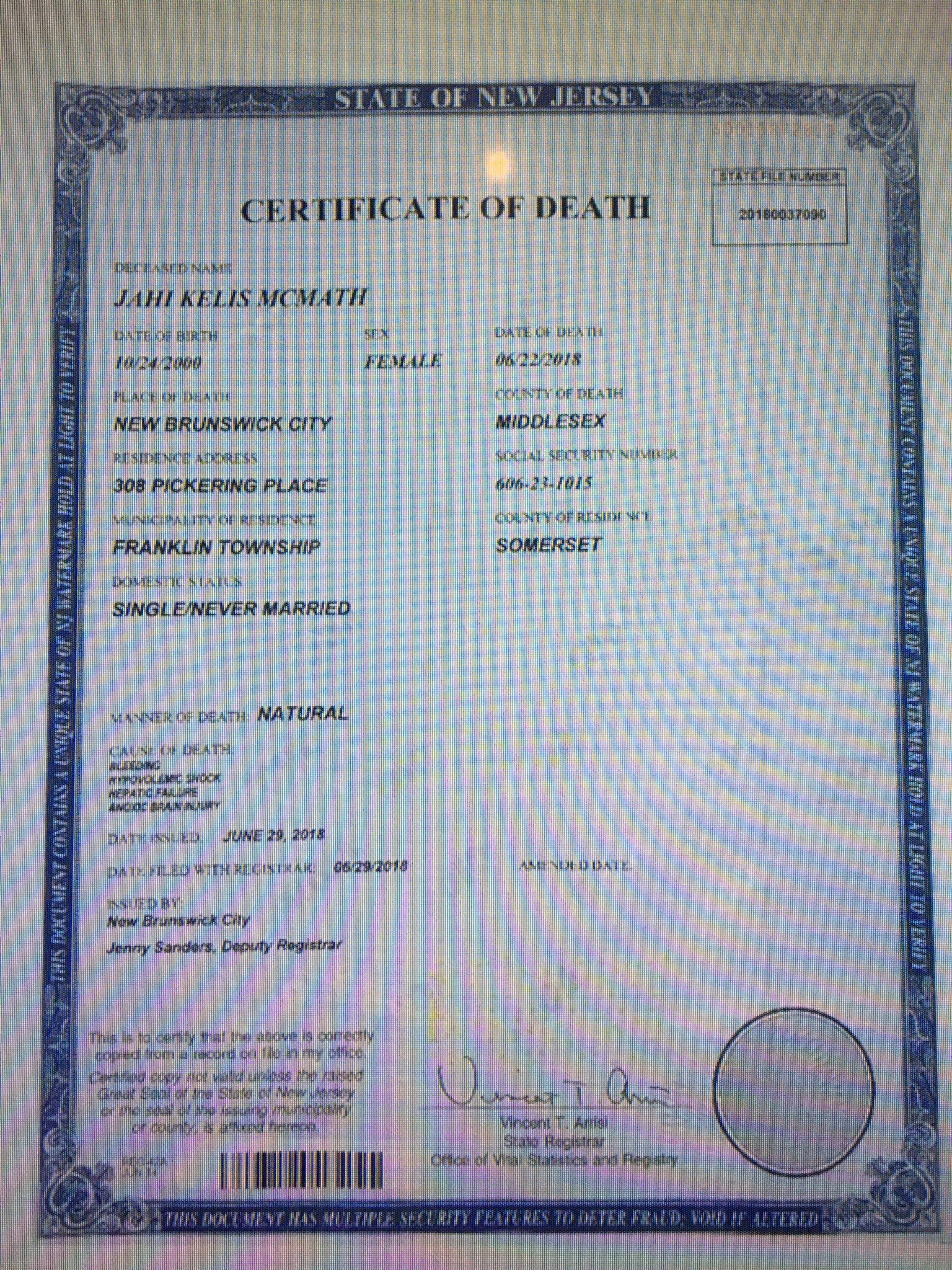 Buy Fake Death Certificate Online - Image 2