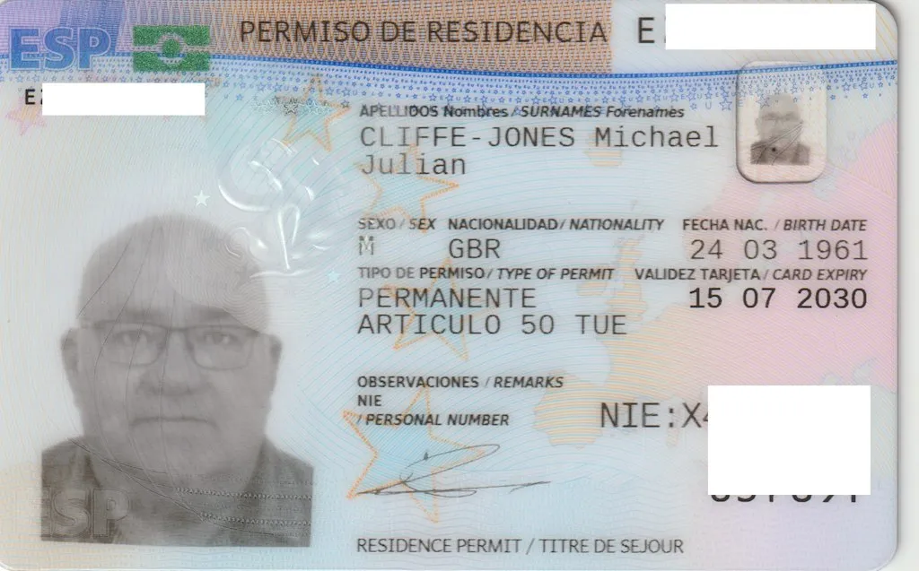 Buy Spanish Permanent Residence Card