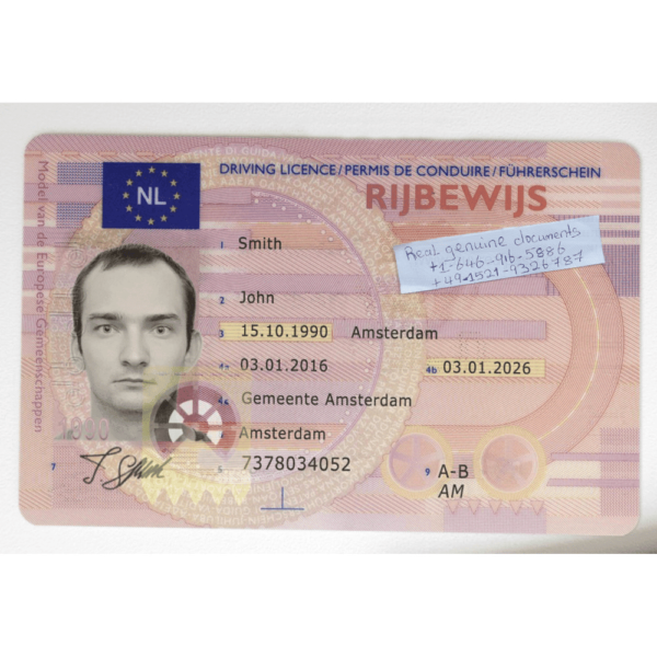 Buy Driving License of Netherlands Buy Global Document